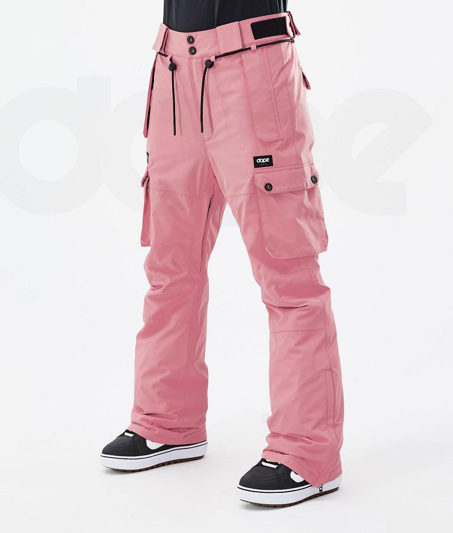 Pink Women\'s Dope Iconic W Snowboard Pants | AUOR3269