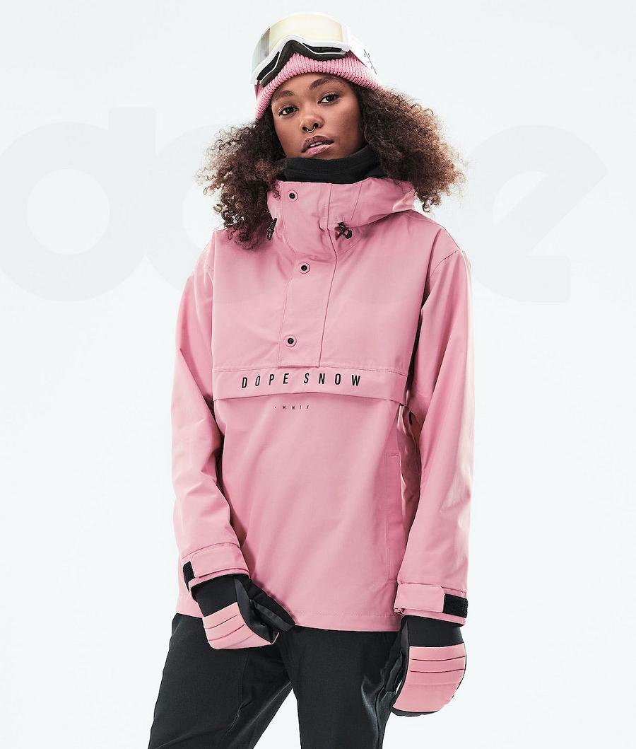 Pink Women\'s Dope Legacy W 2021 Snowboard Jackets | AUQZ3496