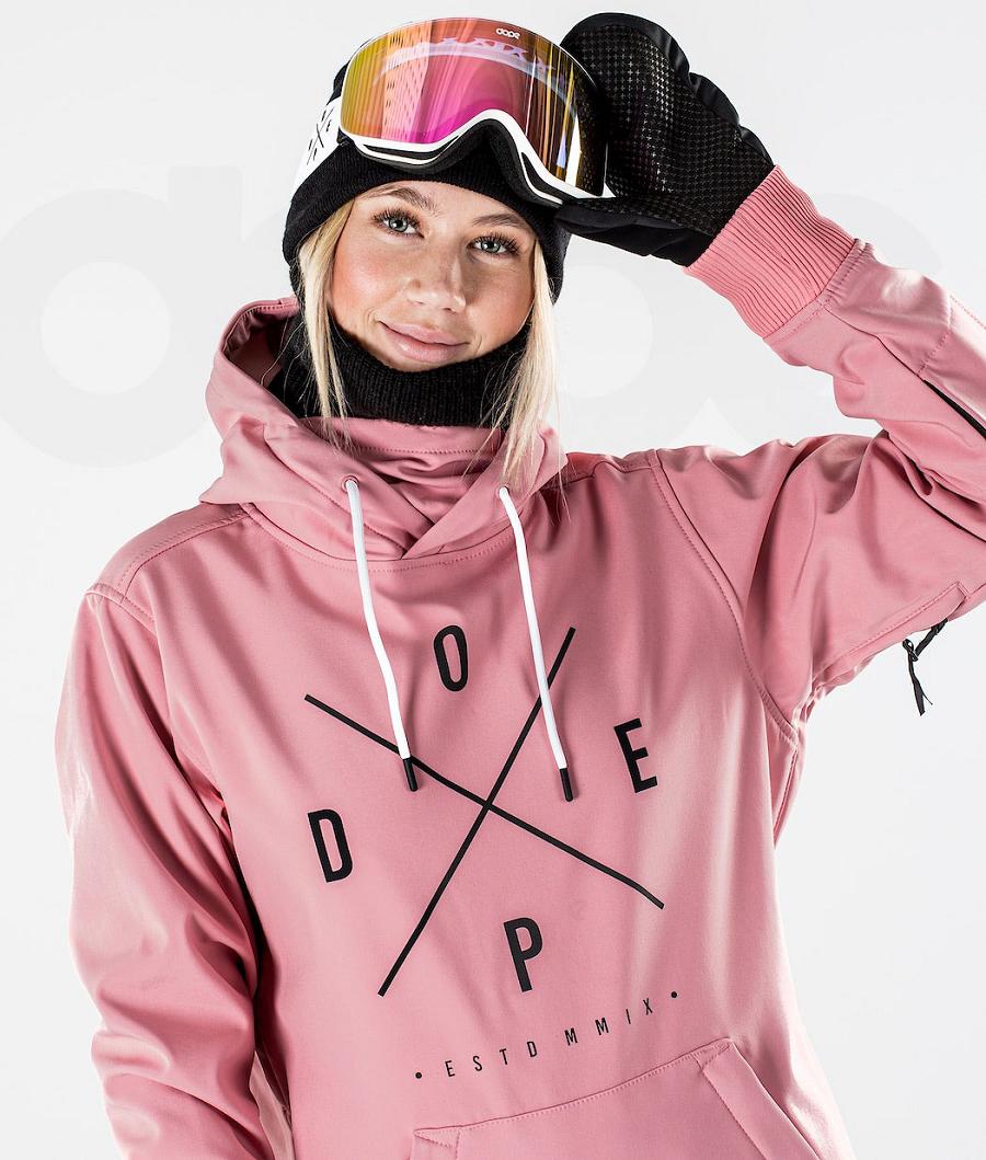 Pink Women's Dope Yeti W 10k Ski Jackets | AUEX3702