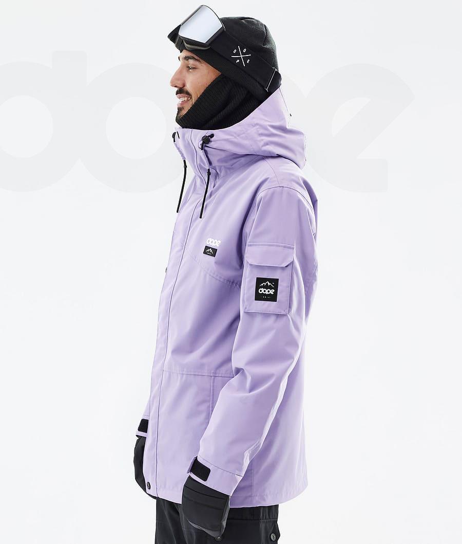 Purple Men's Dope Adept Ski Jackets | AUUT2863