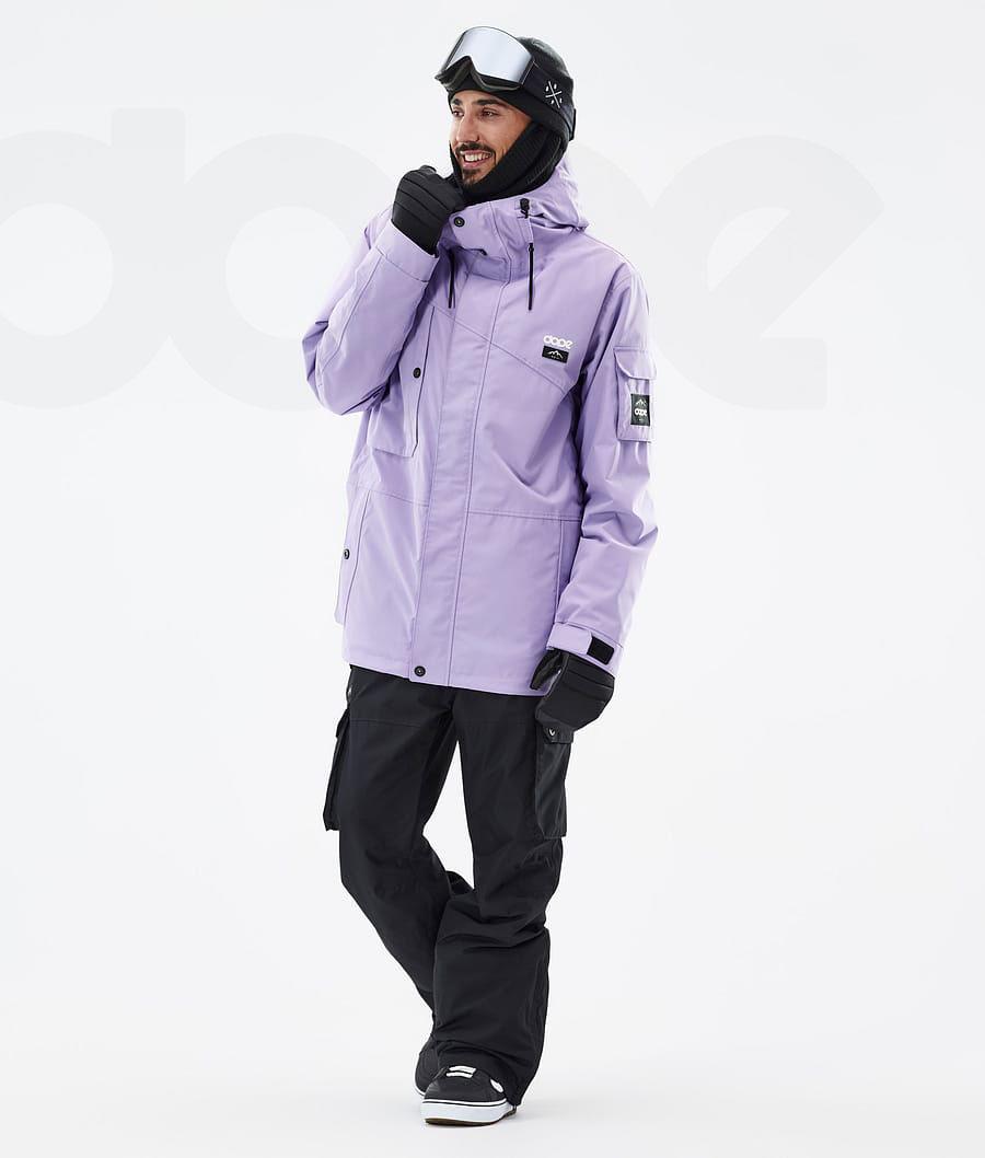 Purple Men's Dope Adept Snowboard Jackets | AUAP2717