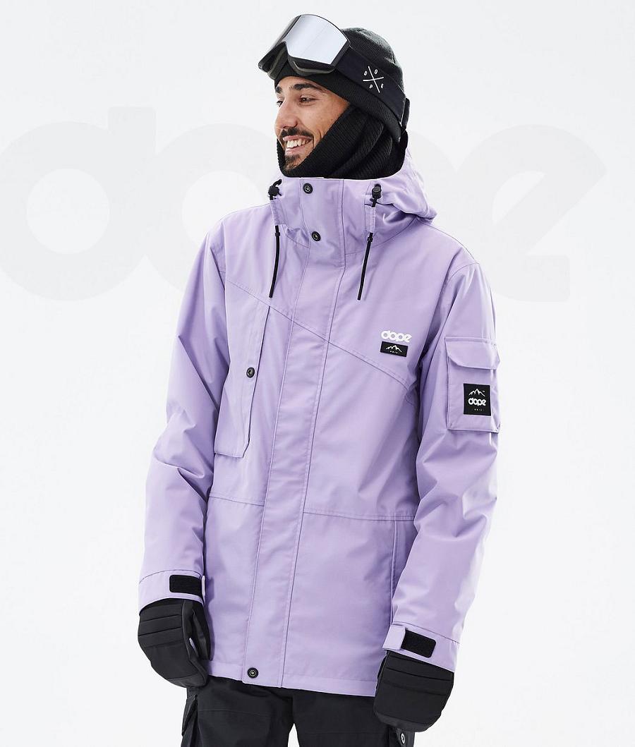 Purple Men\'s Dope Adept Snowboard Jackets | AUAP2717