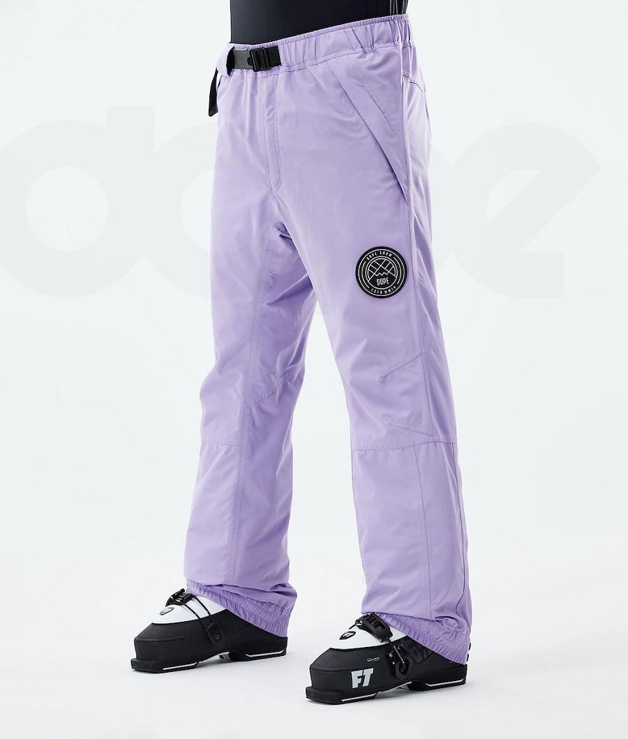 Purple Men\'s Dope Blizzard 2021 Ski Pants | AUDN2626