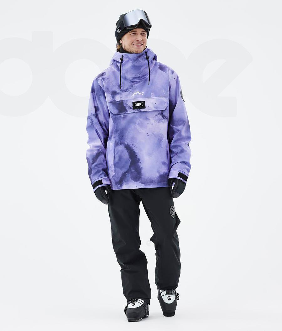 Purple Men's Dope Blizzard Liquid Ski Jackets | AUPQ2913