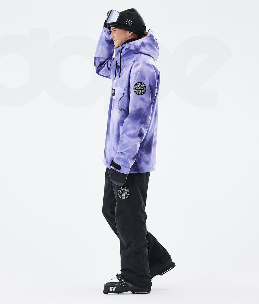 Purple Men's Dope Blizzard Liquid Ski Jackets | AUPQ2913