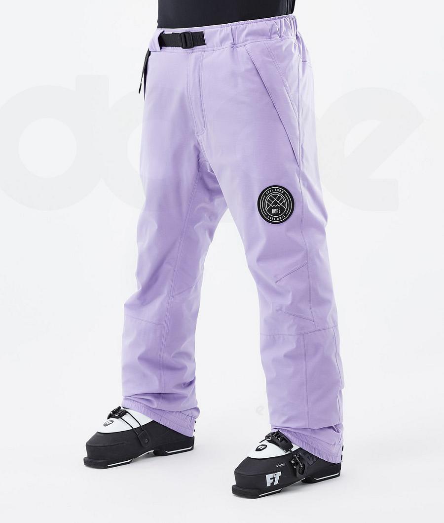 Purple Men\'s Dope Blizzard Ski Pants | AUCE2616