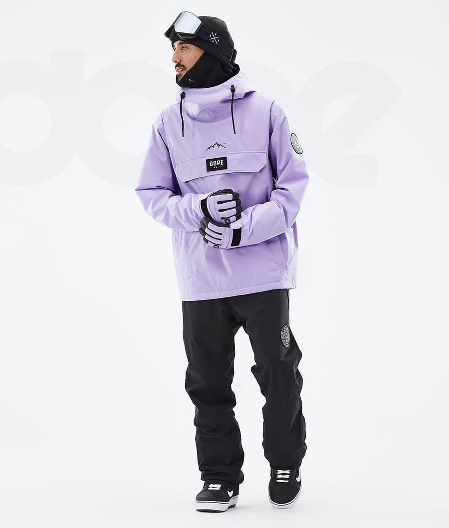 Purple Men's Dope Blizzard Snowboard Jackets | AUUT2774