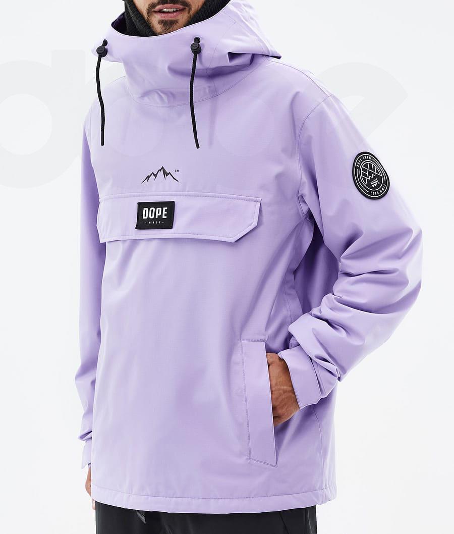 Purple Men's Dope Blizzard Snowboard Jackets | AUUT2774