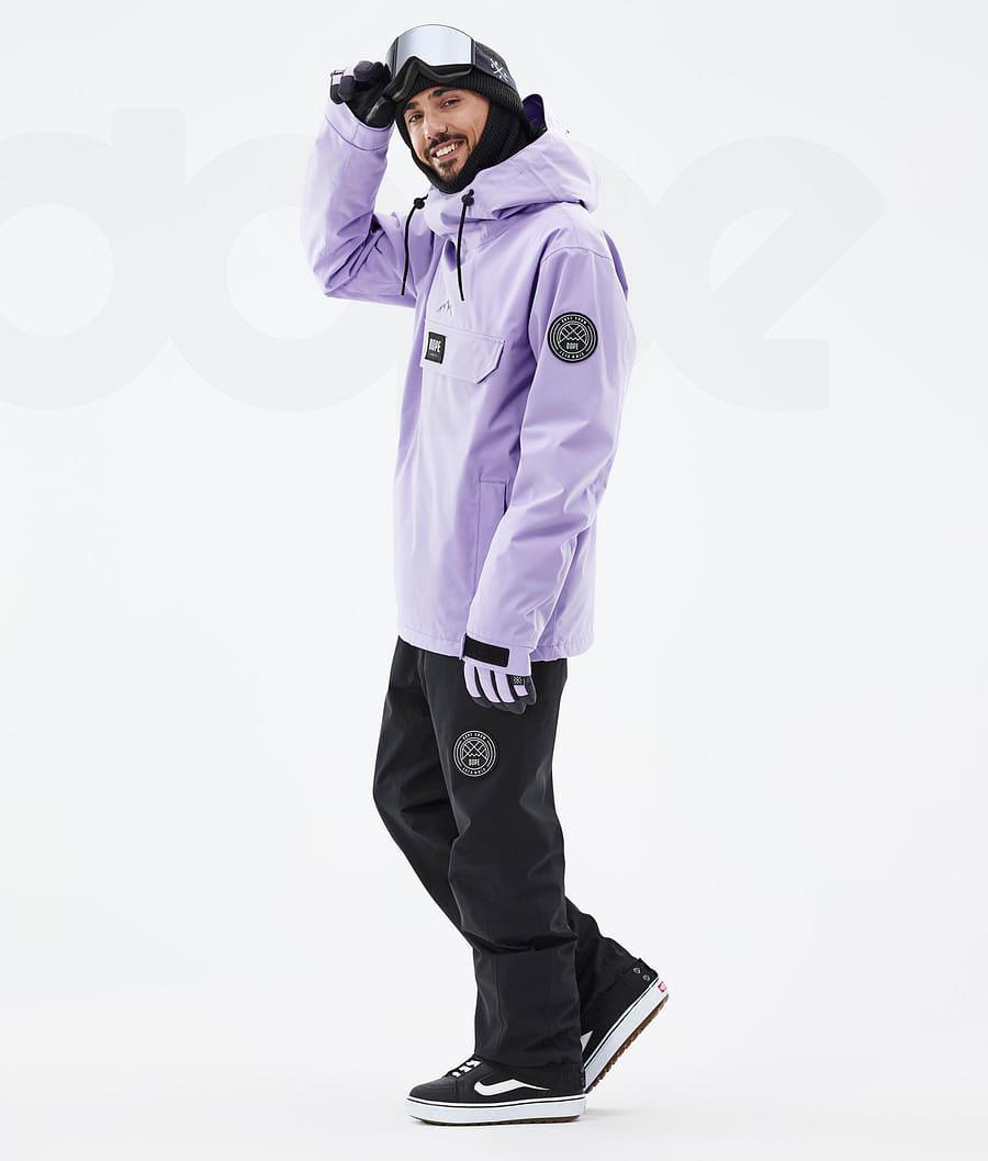 Purple Men's Dope Blizzard Snowboard Jackets | AUUT2774