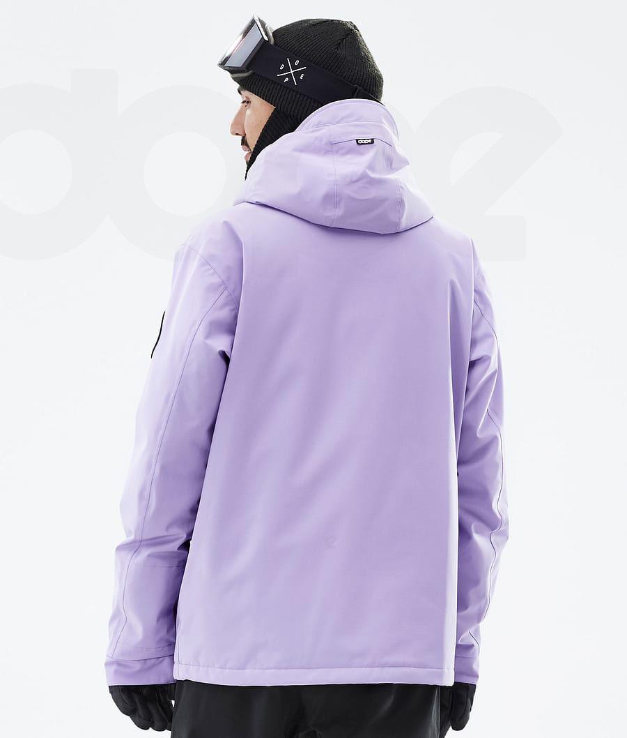 Purple Men's Dope Blizzard Snowboard Jackets | AUUT2774