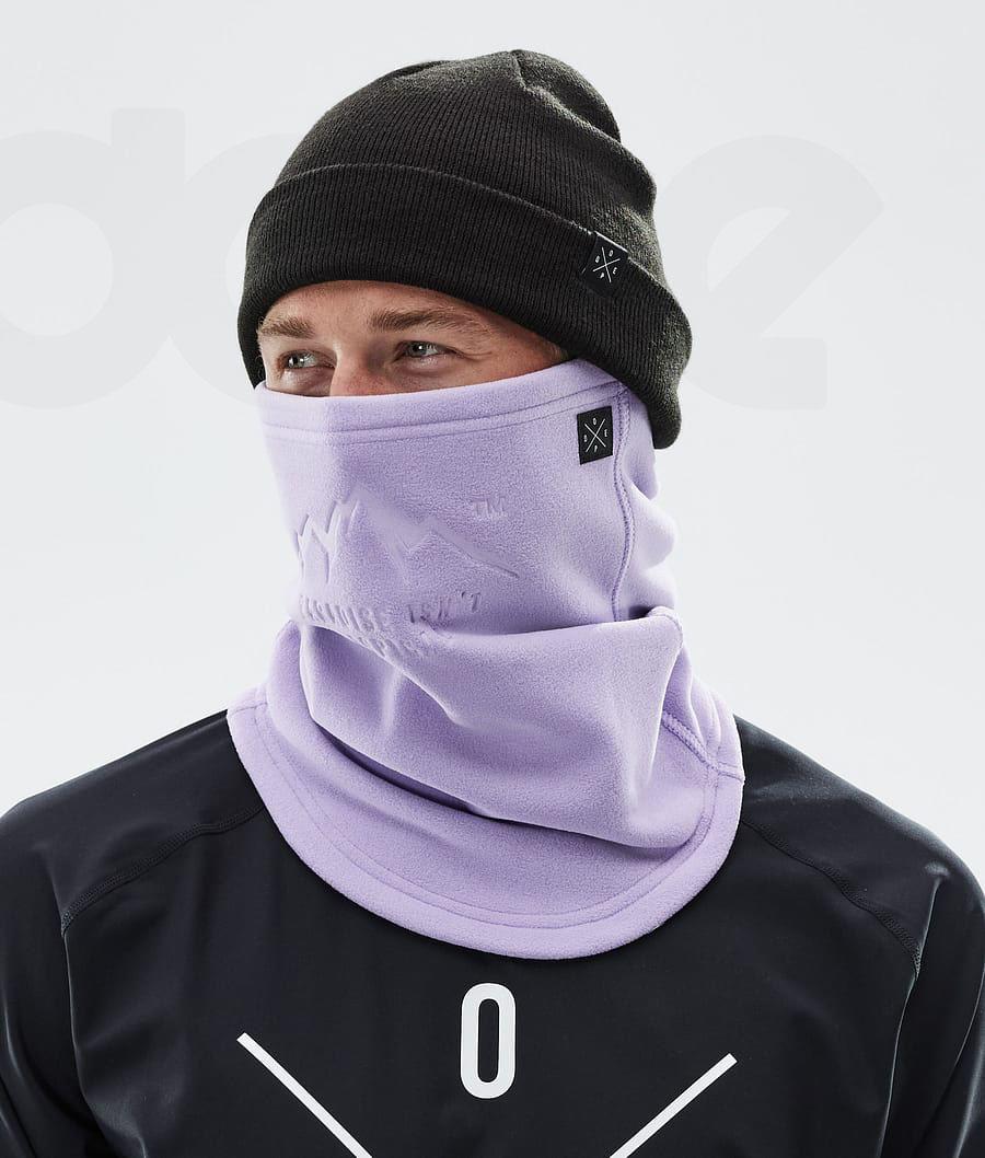 Purple Men's Dope Cozy Tube Face Masks | AUEX3151