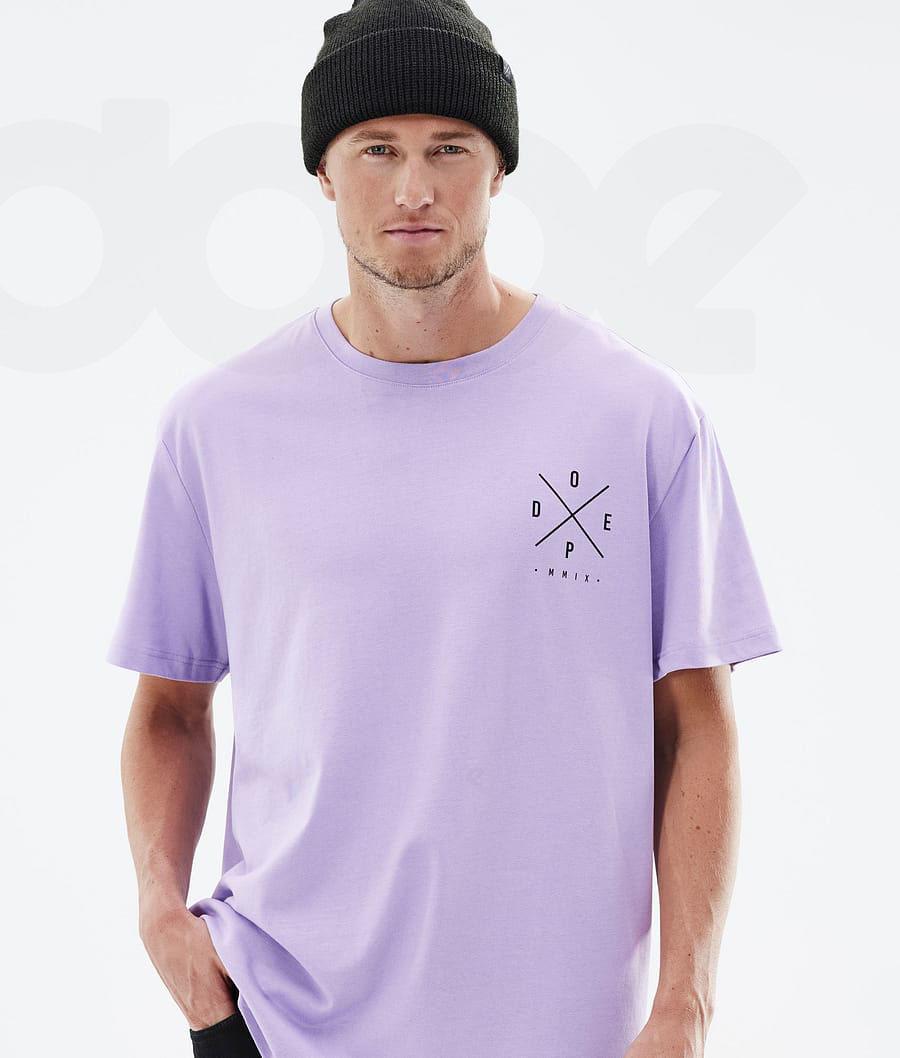 Purple Men's Dope Standard 2X-Up T Shirts | AUTV2989