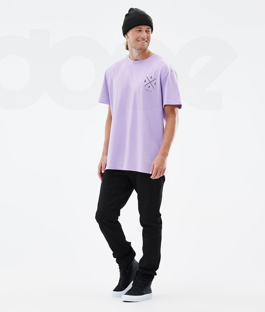 Purple Men's Dope Standard 2X-Up T Shirts | AUTV2989