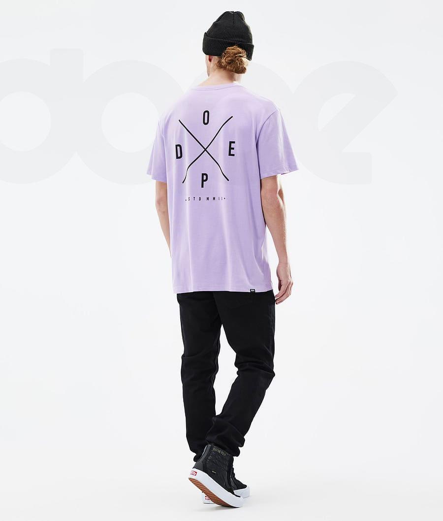 Purple Men's Dope Standard 2X-Up T Shirts | AUTV2989