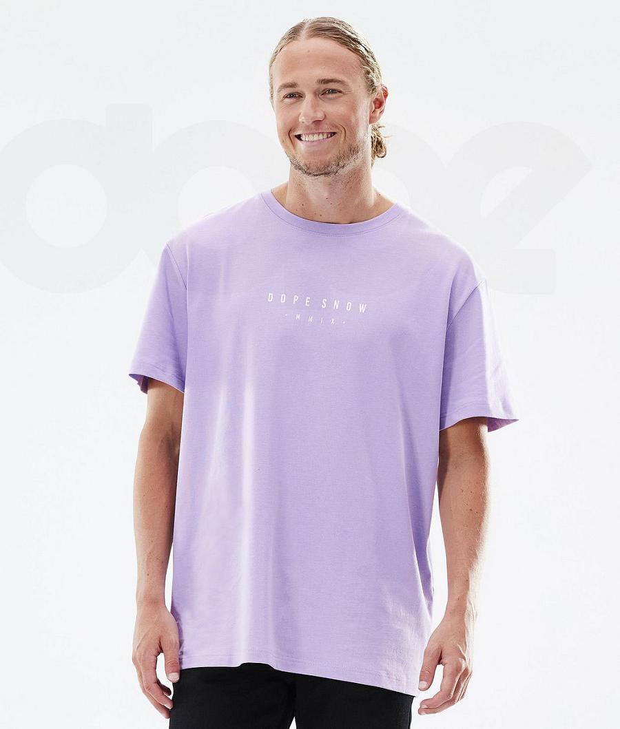 Purple Men's Dope Standard Range T Shirts | AUNB2995