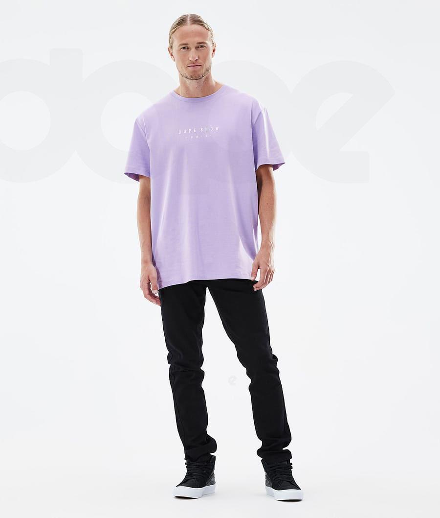 Purple Men's Dope Standard Range T Shirts | AUNB2995