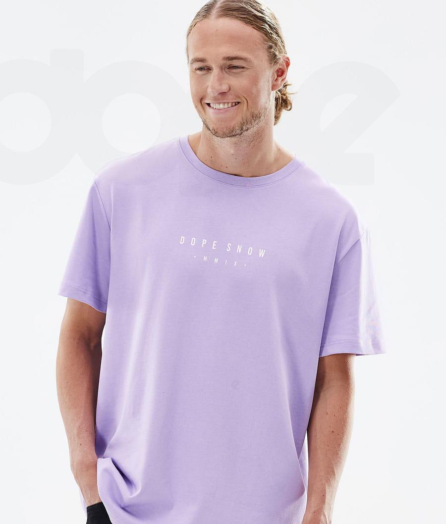 Purple Men's Dope Standard Range T Shirts | AUNB2995