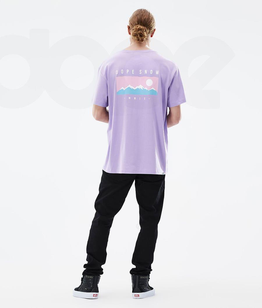 Purple Men's Dope Standard Range T Shirts | AUNB2995