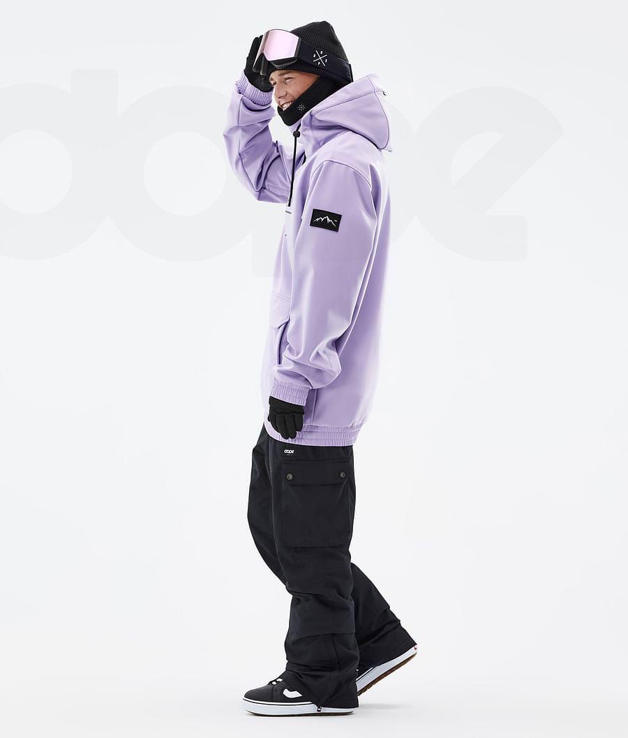 Purple Men's Dope Wylie DS Snowboard Jackets | AUMA2825