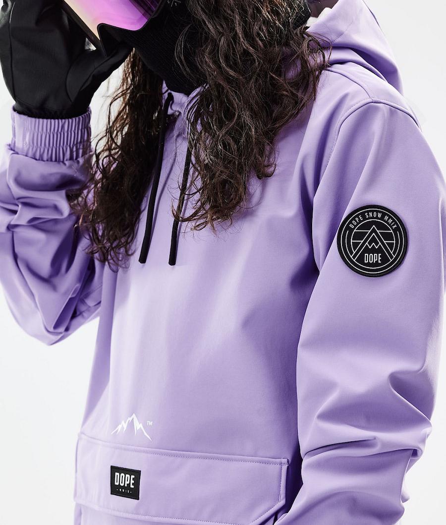 Purple Men's Dope Wylie Patch Ski Jackets | AUGL2952