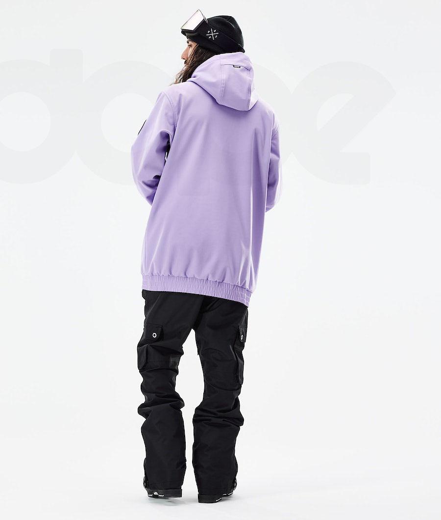 Purple Men's Dope Wylie Patch Ski Jackets | AUGL2952