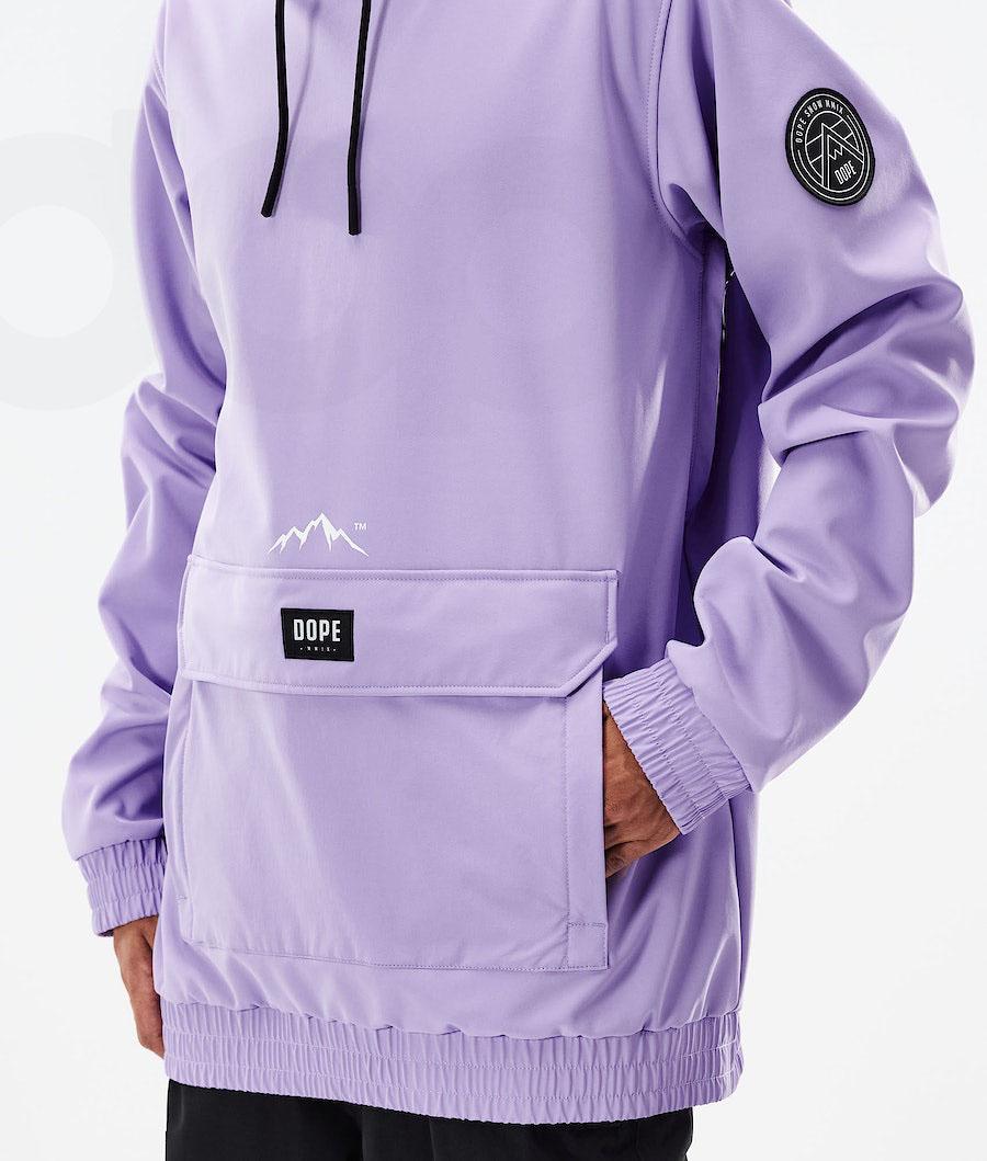 Purple Men's Dope Wylie Patch Ski Jackets | AUGL2952