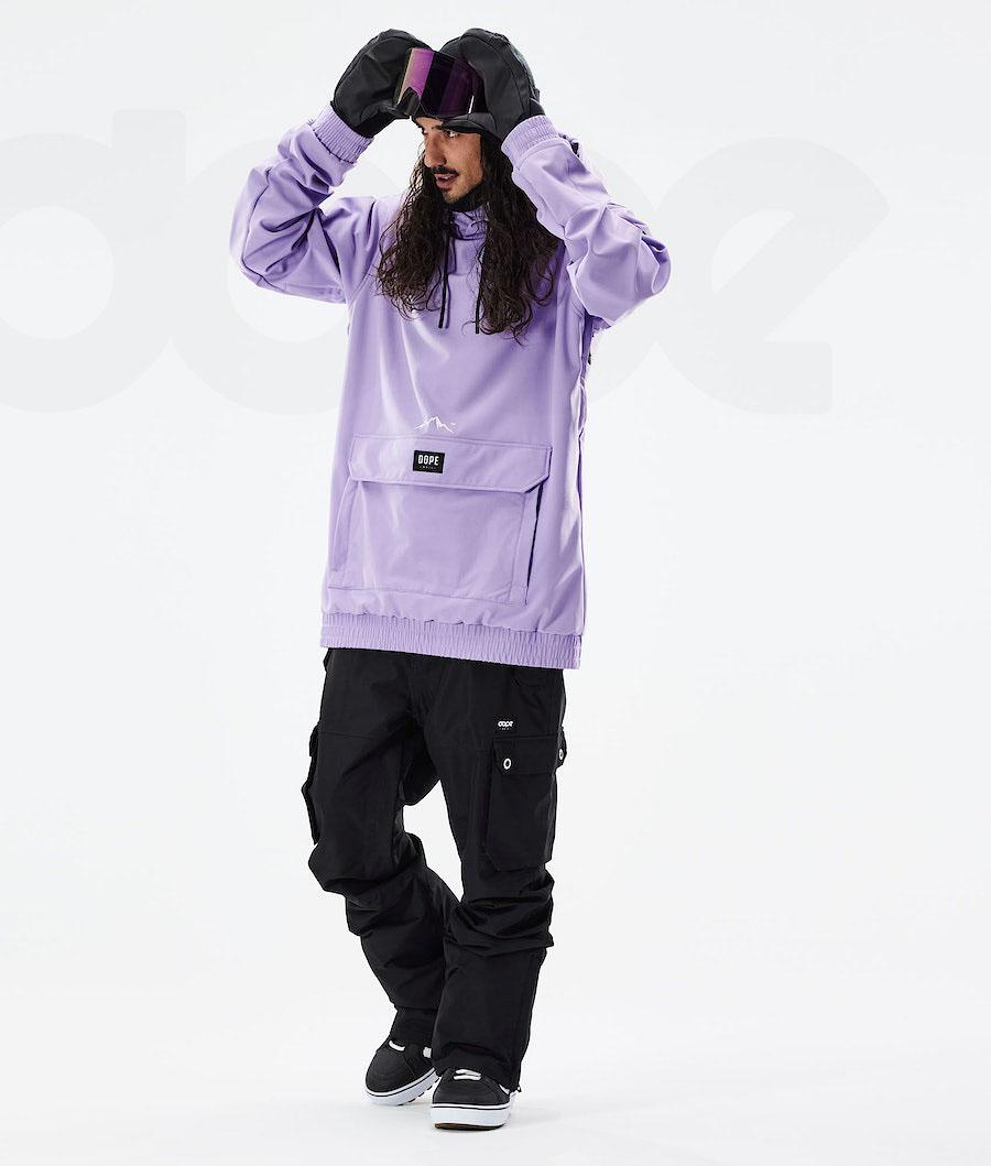 Purple Men's Dope Wylie Patch Snowboard Jackets | AUBC2827