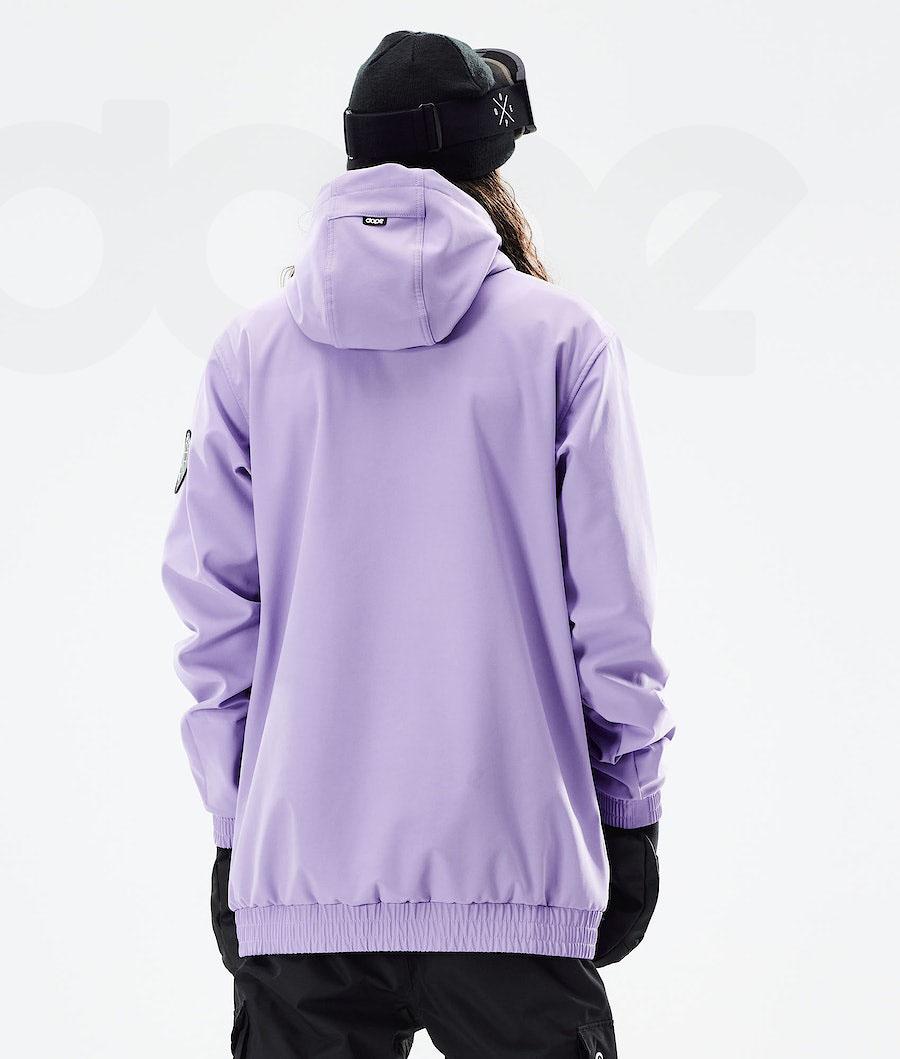 Purple Men's Dope Wylie Patch Snowboard Jackets | AUBC2827