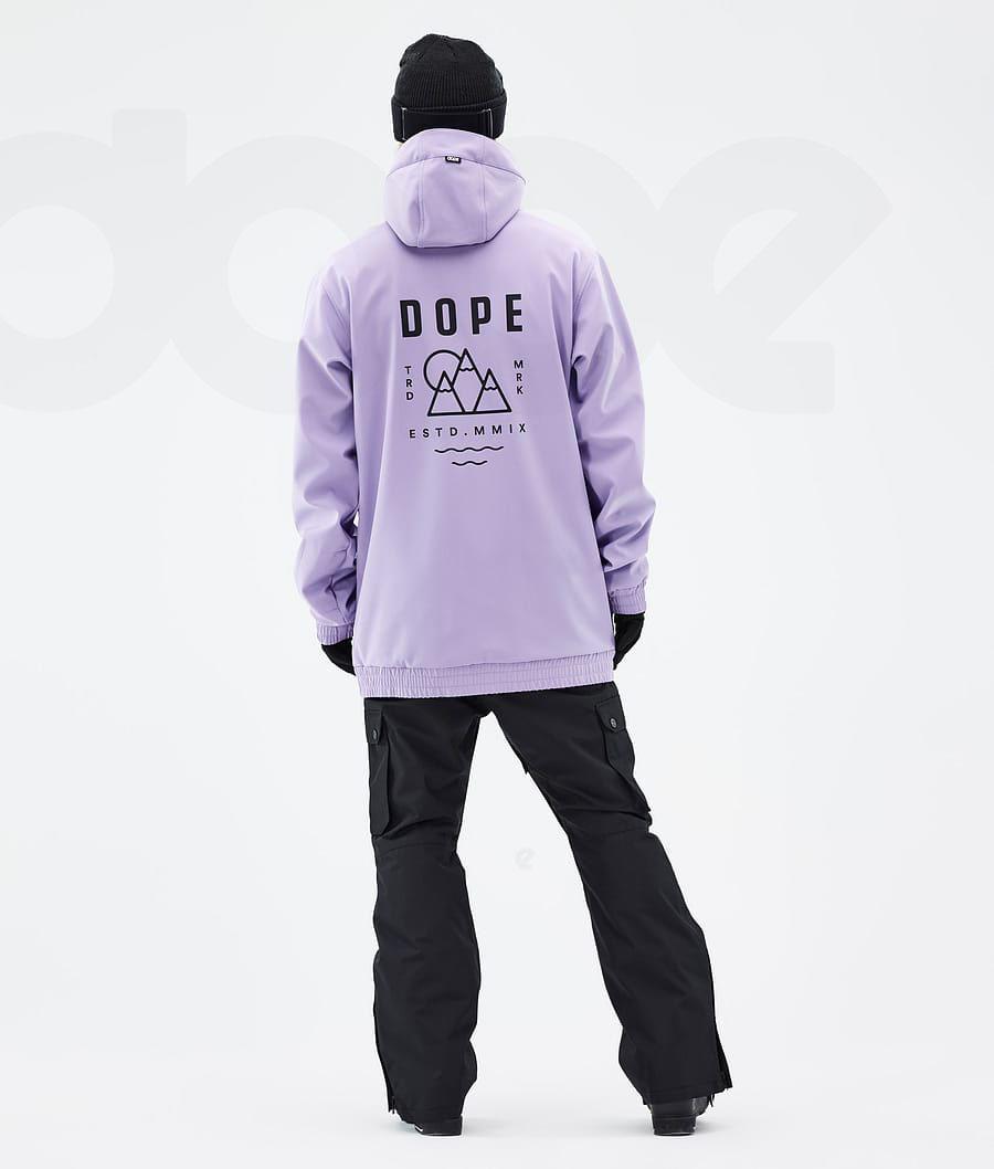 Purple Men's Dope Yeti Summit Ski Jackets | AUJJ2976