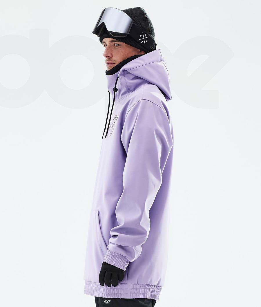 Purple Men's Dope Yeti Summit Ski Jackets | AUJJ2976