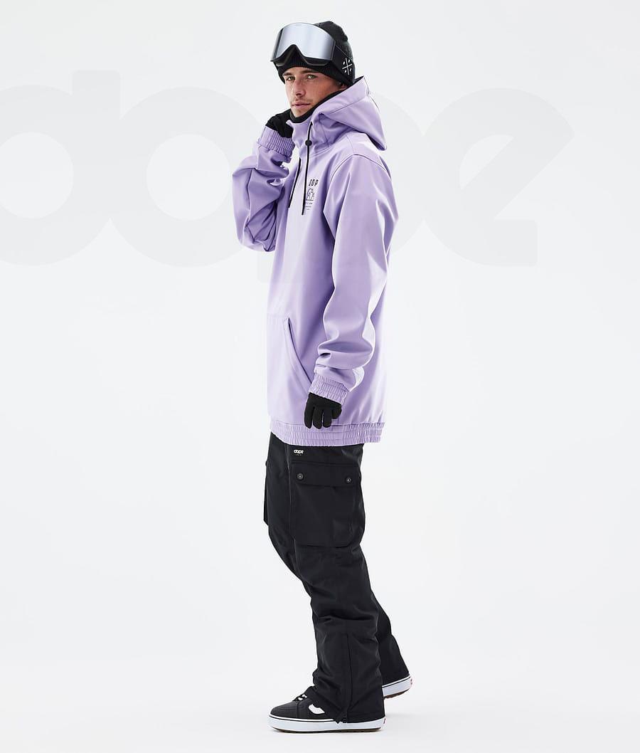 Purple Men's Dope Yeti Summit Snowboard Jackets | AUSO2858