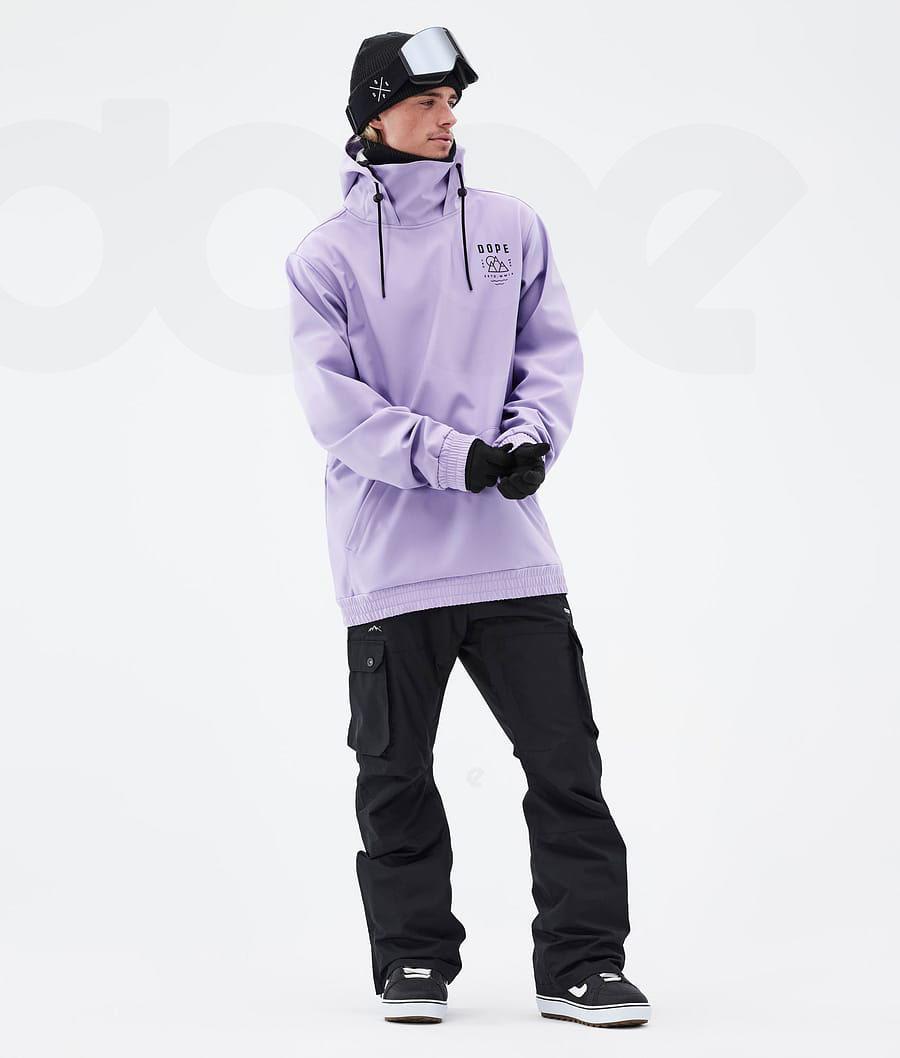 Purple Men's Dope Yeti Summit Snowboard Jackets | AUSO2858