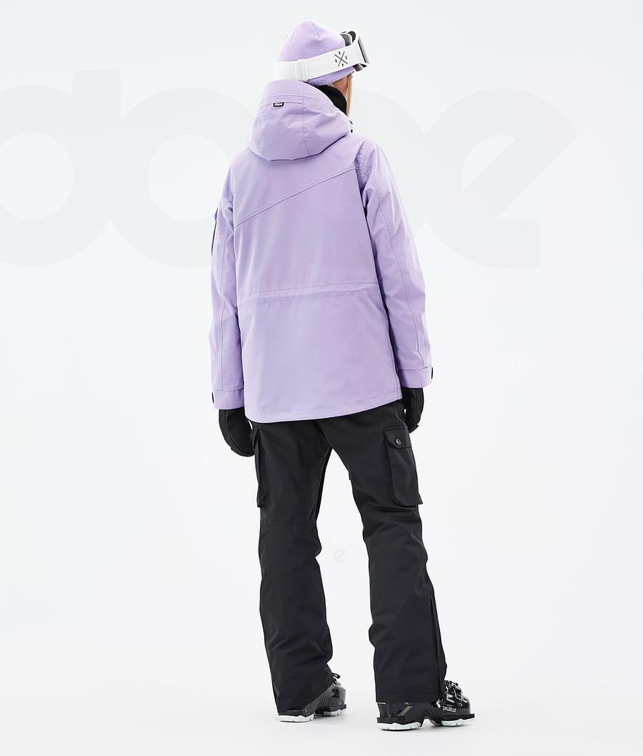 Purple Women's Dope Adept W Faded Ski Jackets | AURW3572