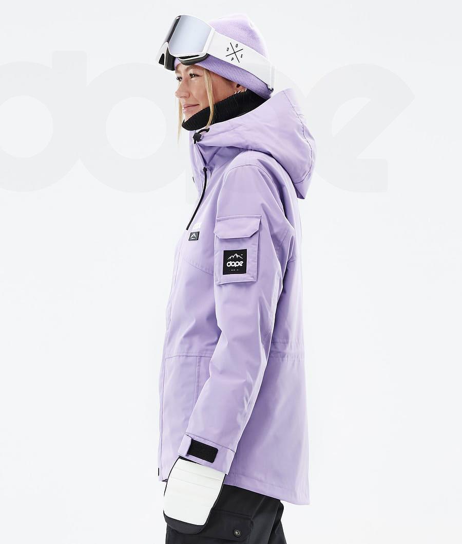 Purple Women's Dope Adept W Faded Ski Jackets | AURW3572