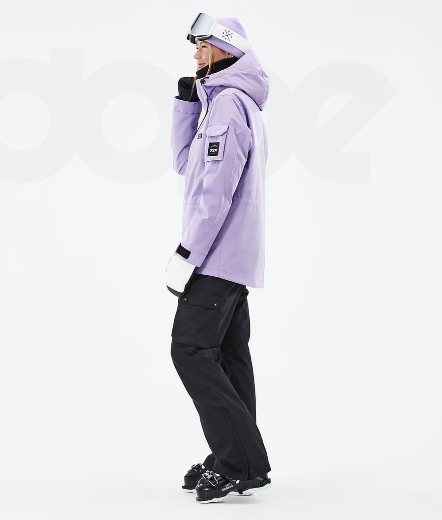 Purple Women's Dope Adept W Faded Ski Jackets | AURW3572