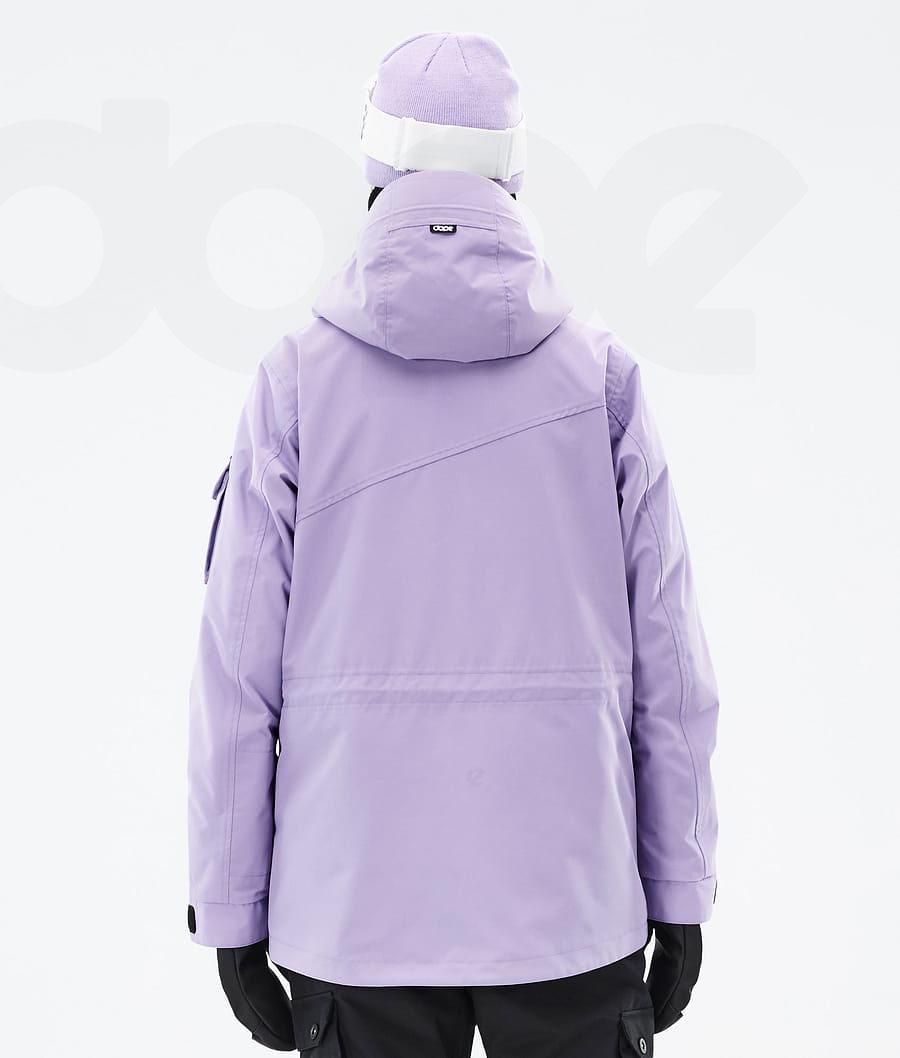 Purple Women's Dope Adept W Faded Ski Jackets | AURW3572