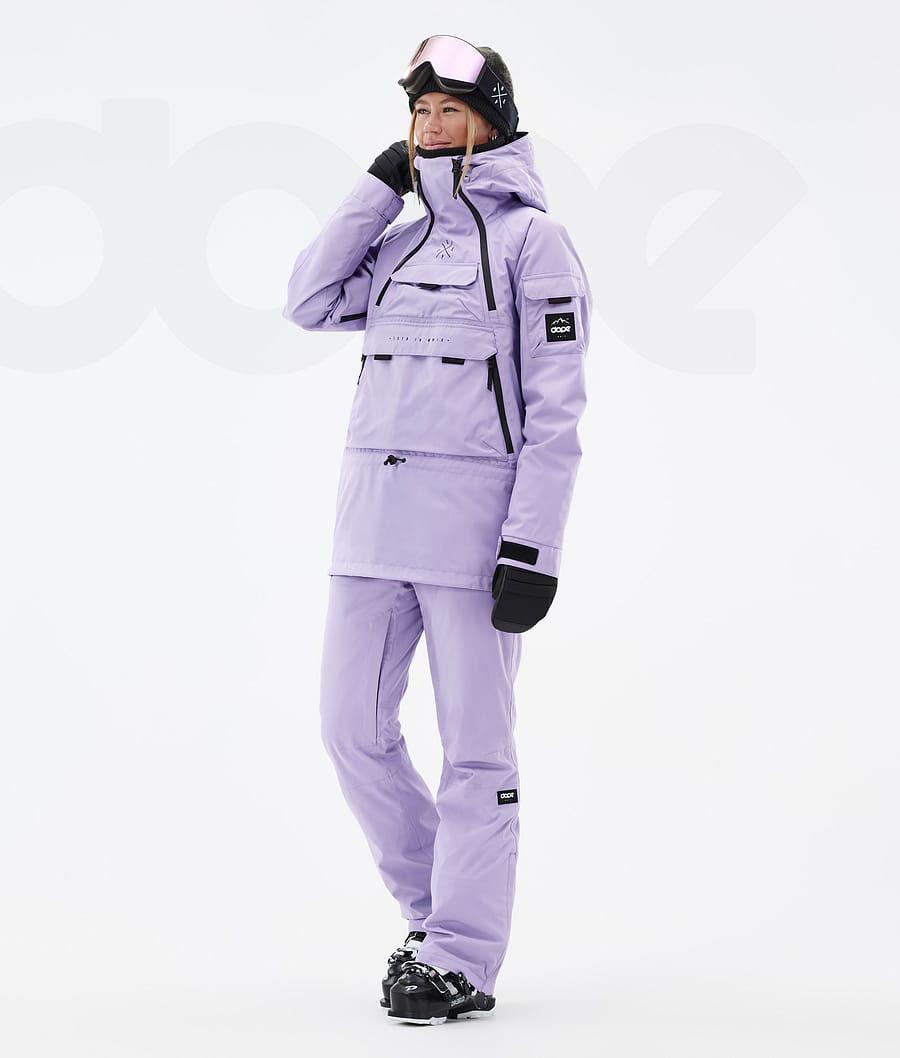 Purple Women's Dope Akin W Ski Jackets | AUGL3579