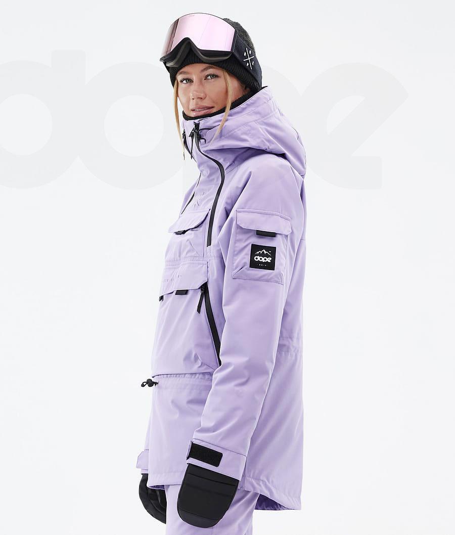 Purple Women's Dope Akin W Ski Jackets | AUGL3579