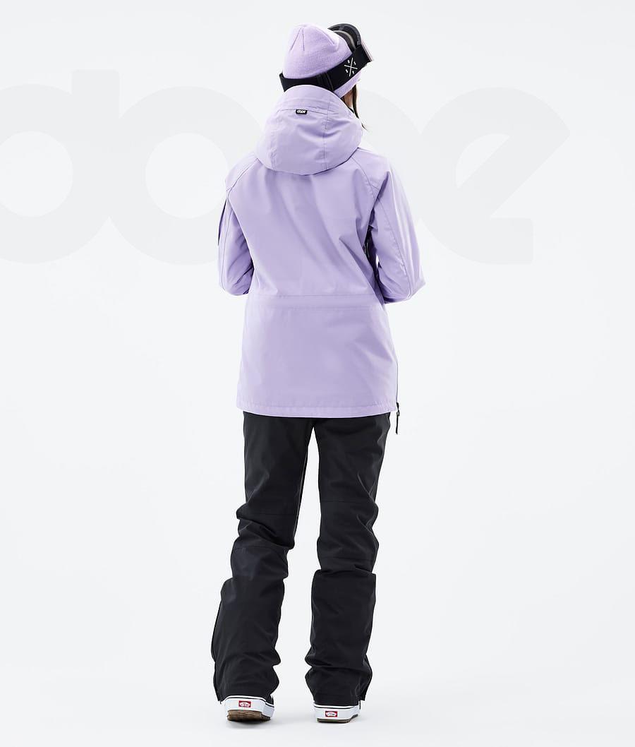 Purple Women's Dope Annok W Faded Snowboard Jackets | AUYU3439