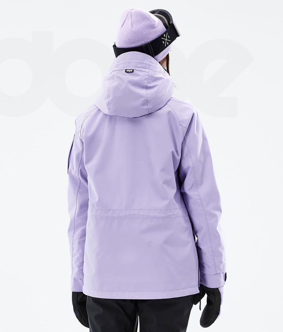 Purple Women's Dope Annok W Faded Snowboard Jackets | AUYU3439