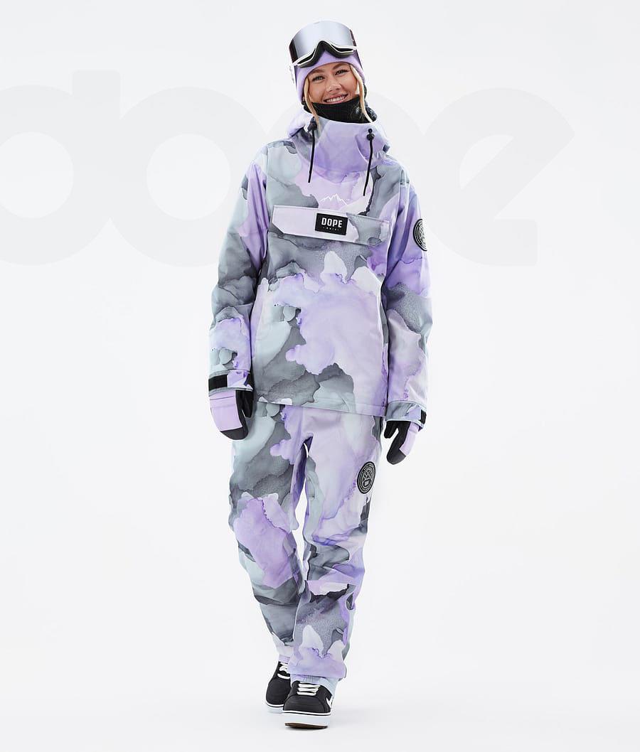 Purple Women's Dope Blizzard W Blot Snowboard Jackets | AUSO3460