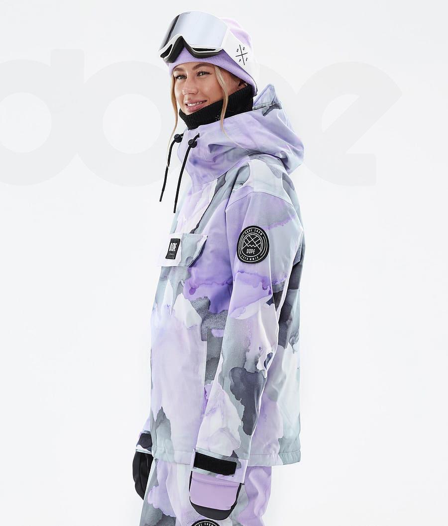 Purple Women's Dope Blizzard W Blot Snowboard Jackets | AUSO3460