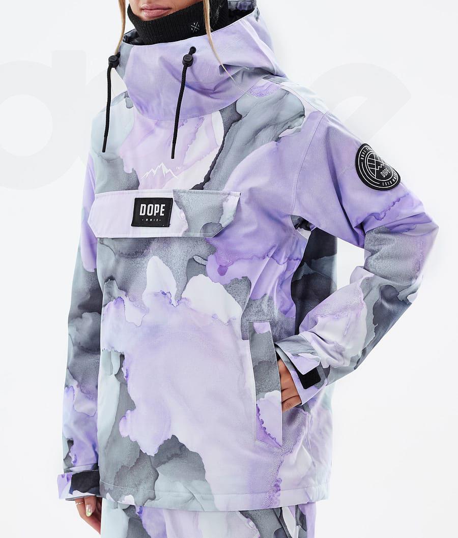 Purple Women's Dope Blizzard W Blot Snowboard Jackets | AUSO3460