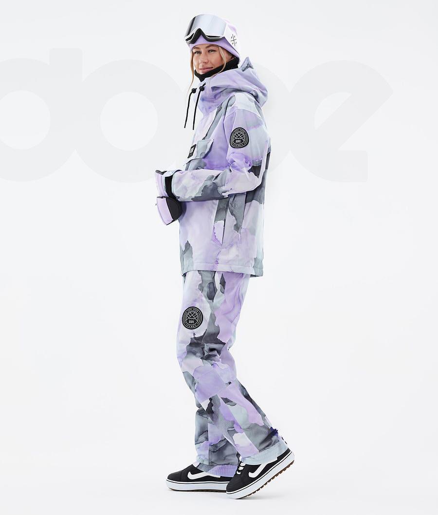 Purple Women's Dope Blizzard W Blot Snowboard Jackets | AUSO3460