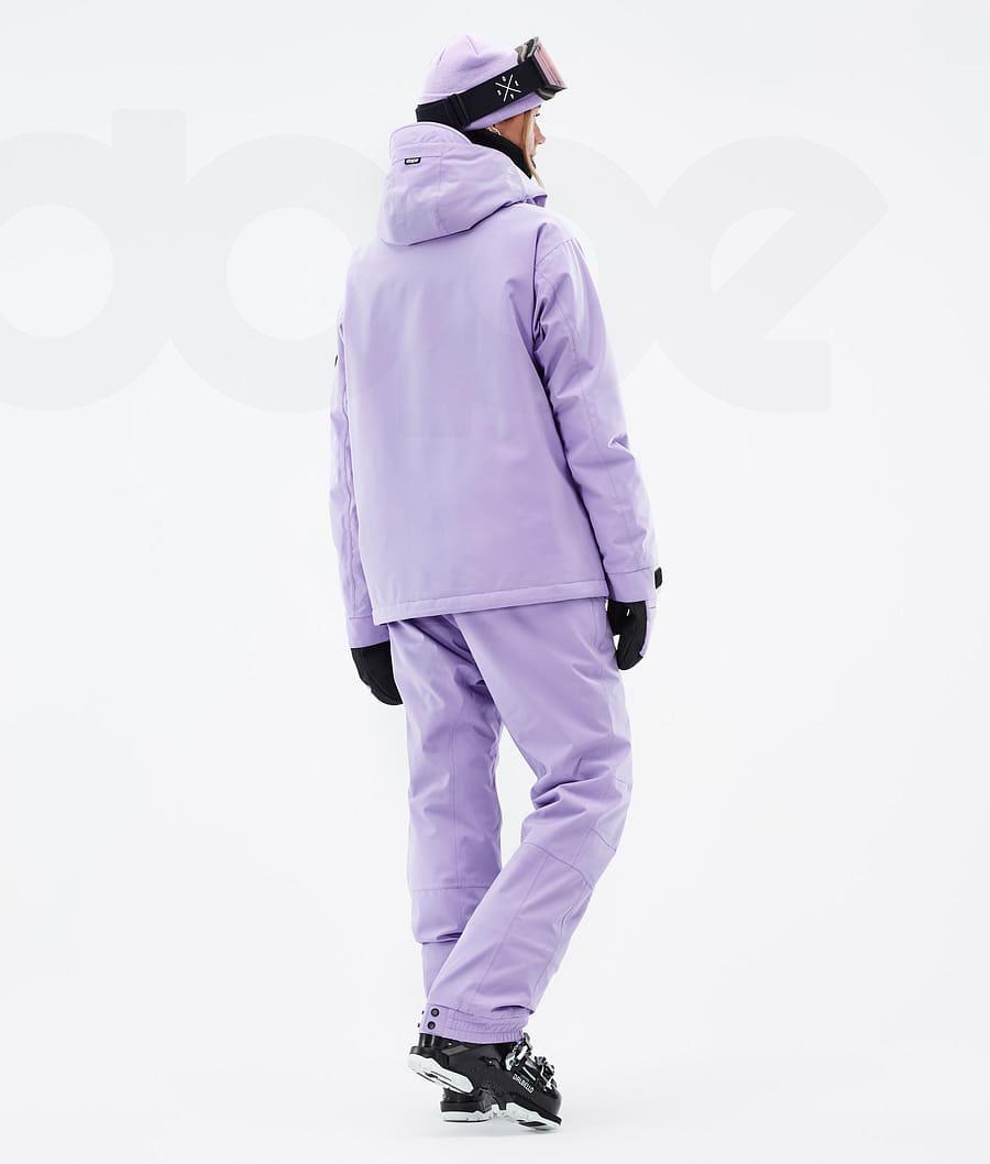 Purple Women's Dope Blizzard W Faded Ski Jackets | AUFM3632