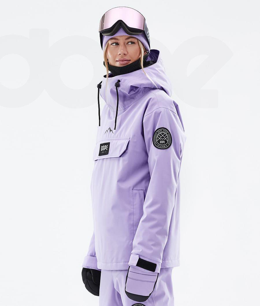 Purple Women's Dope Blizzard W Faded Ski Jackets | AUFM3632