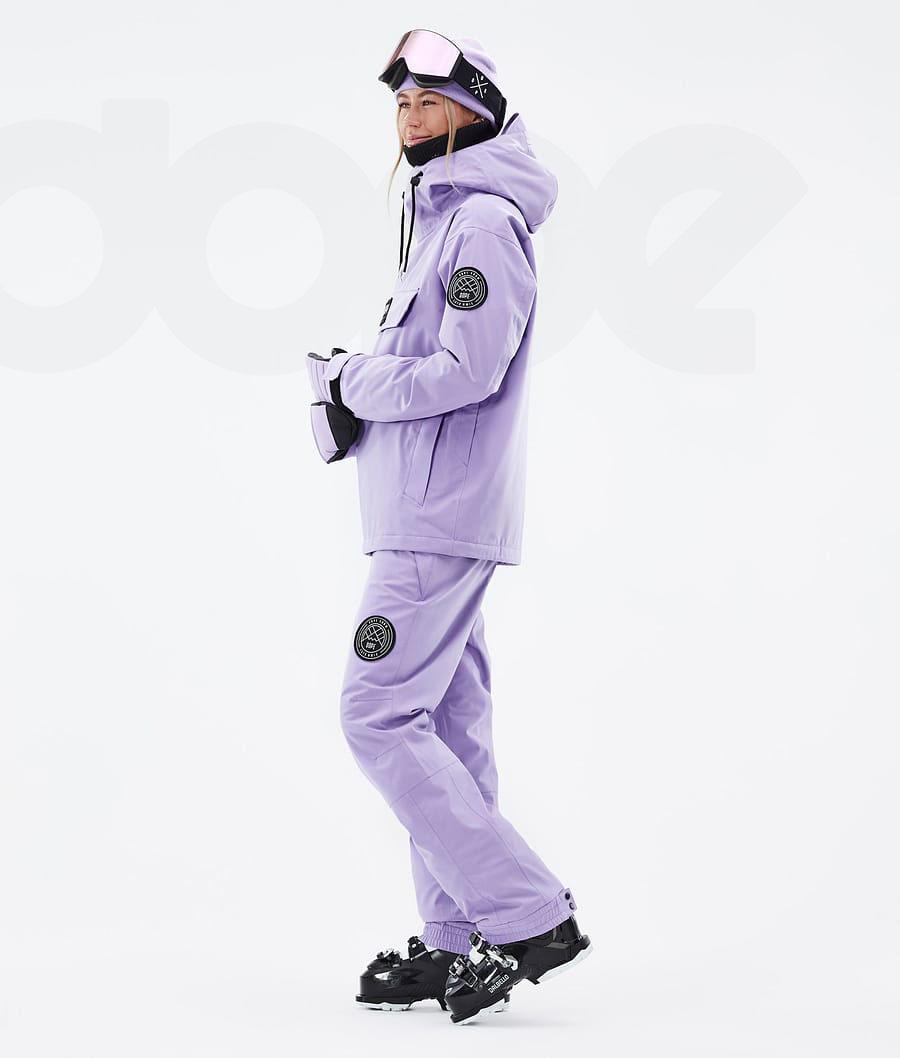 Purple Women's Dope Blizzard W Faded Ski Jackets | AUFM3632