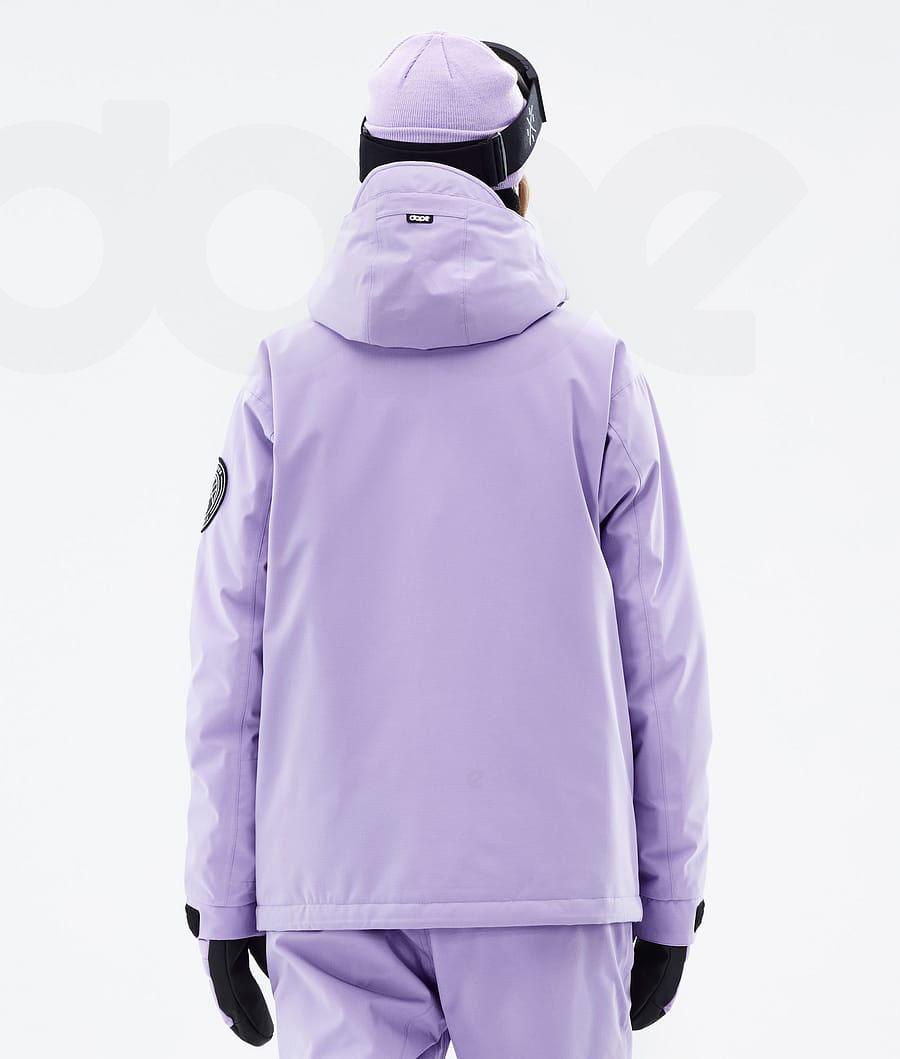 Purple Women's Dope Blizzard W Faded Ski Jackets | AUFM3632