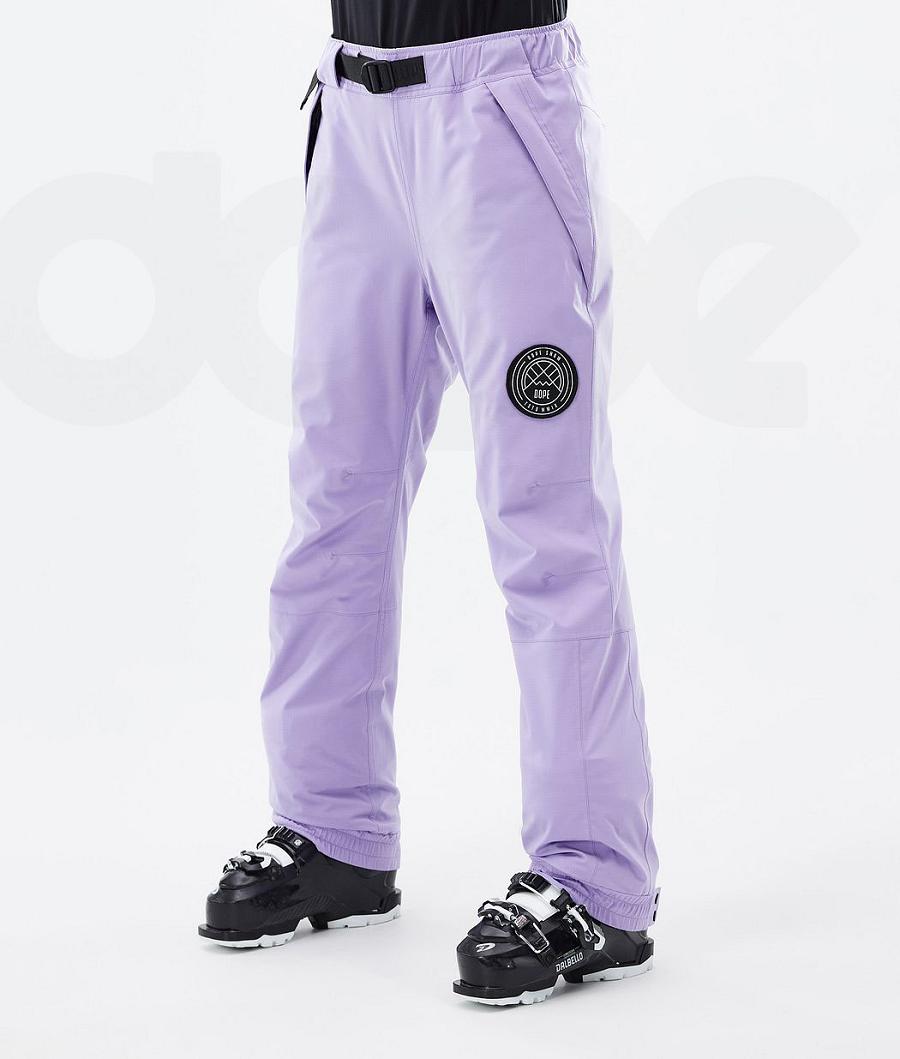 Purple Women\'s Dope Blizzard W Faded Ski Pants | AUTV3317