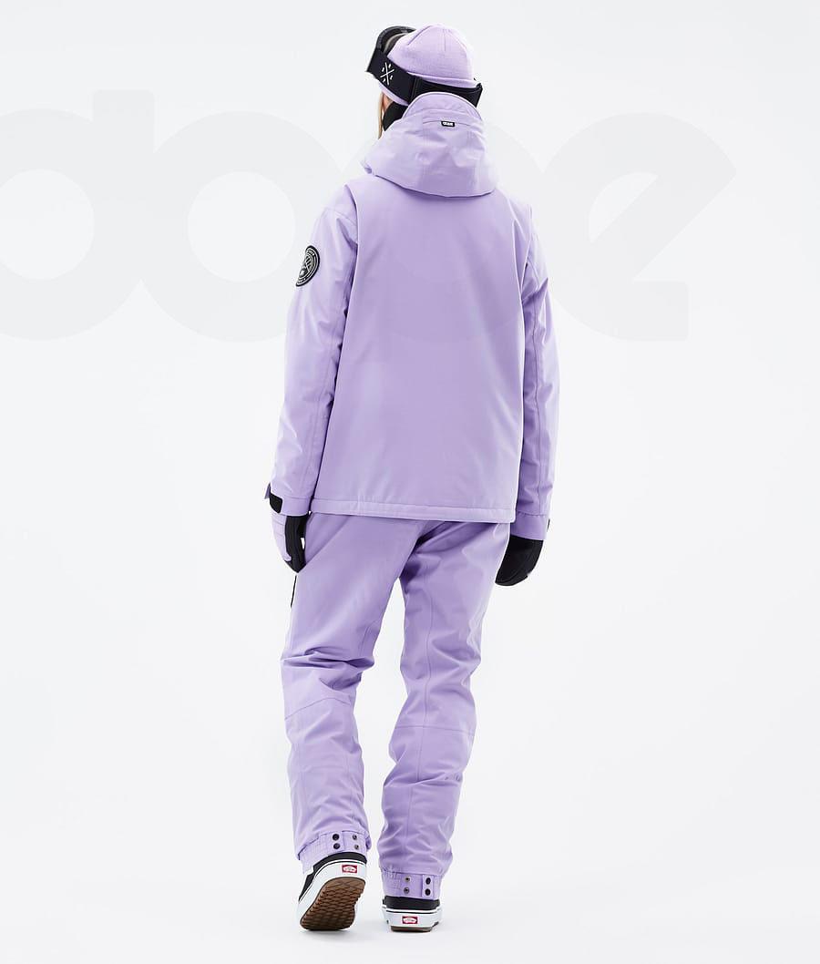 Purple Women's Dope Blizzard W Faded Snowboard Jackets | AUPQ3462